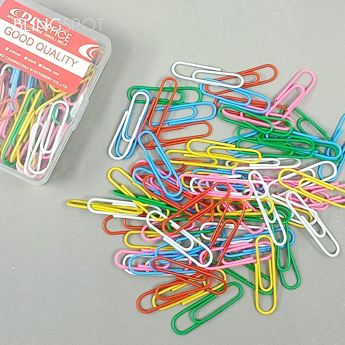 Multi Colored Paper Clip Bookmark - Set Of 70