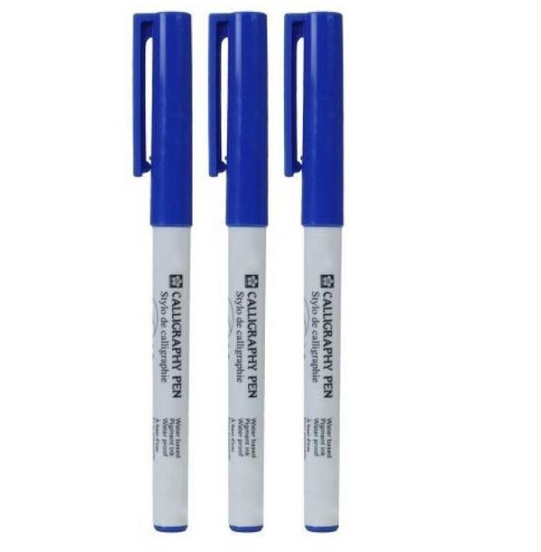 Sakura Blue Calligraphy Pen The Blingspot Studio