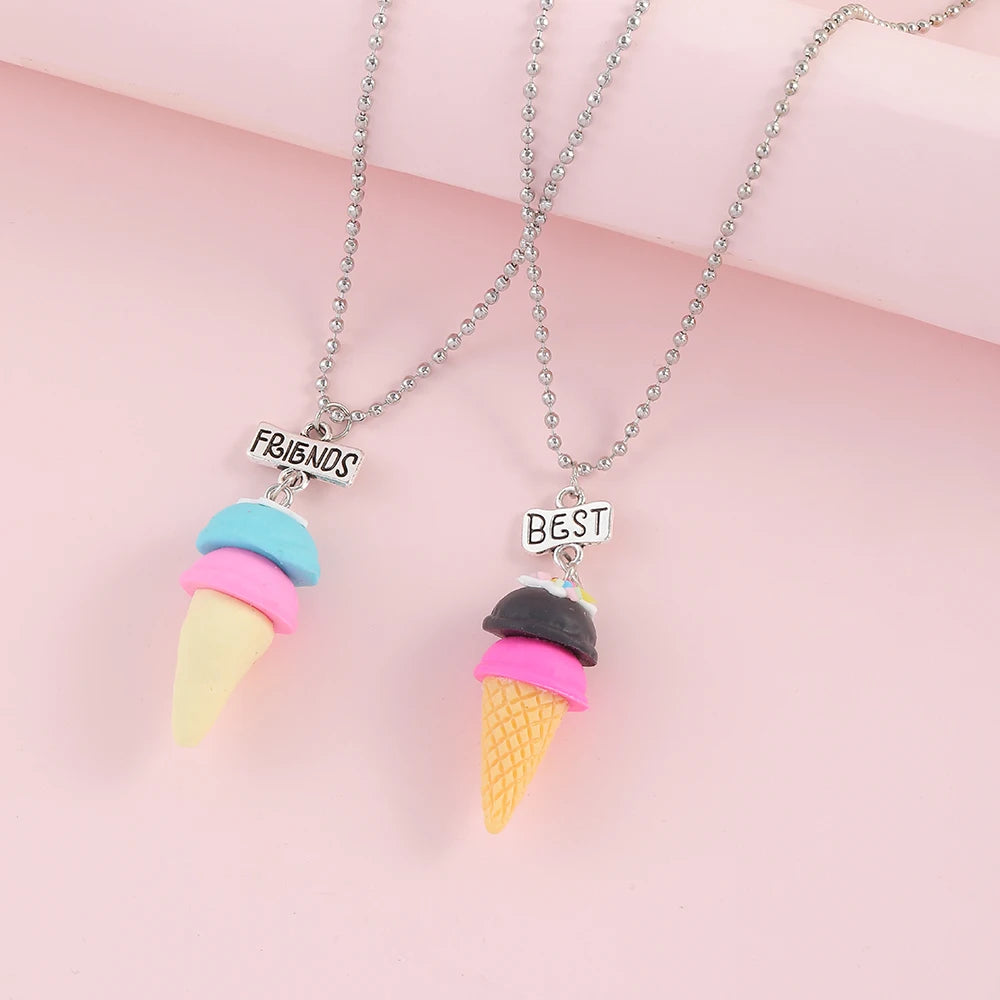 Best Friends Necklace Set of 2 - Style 8