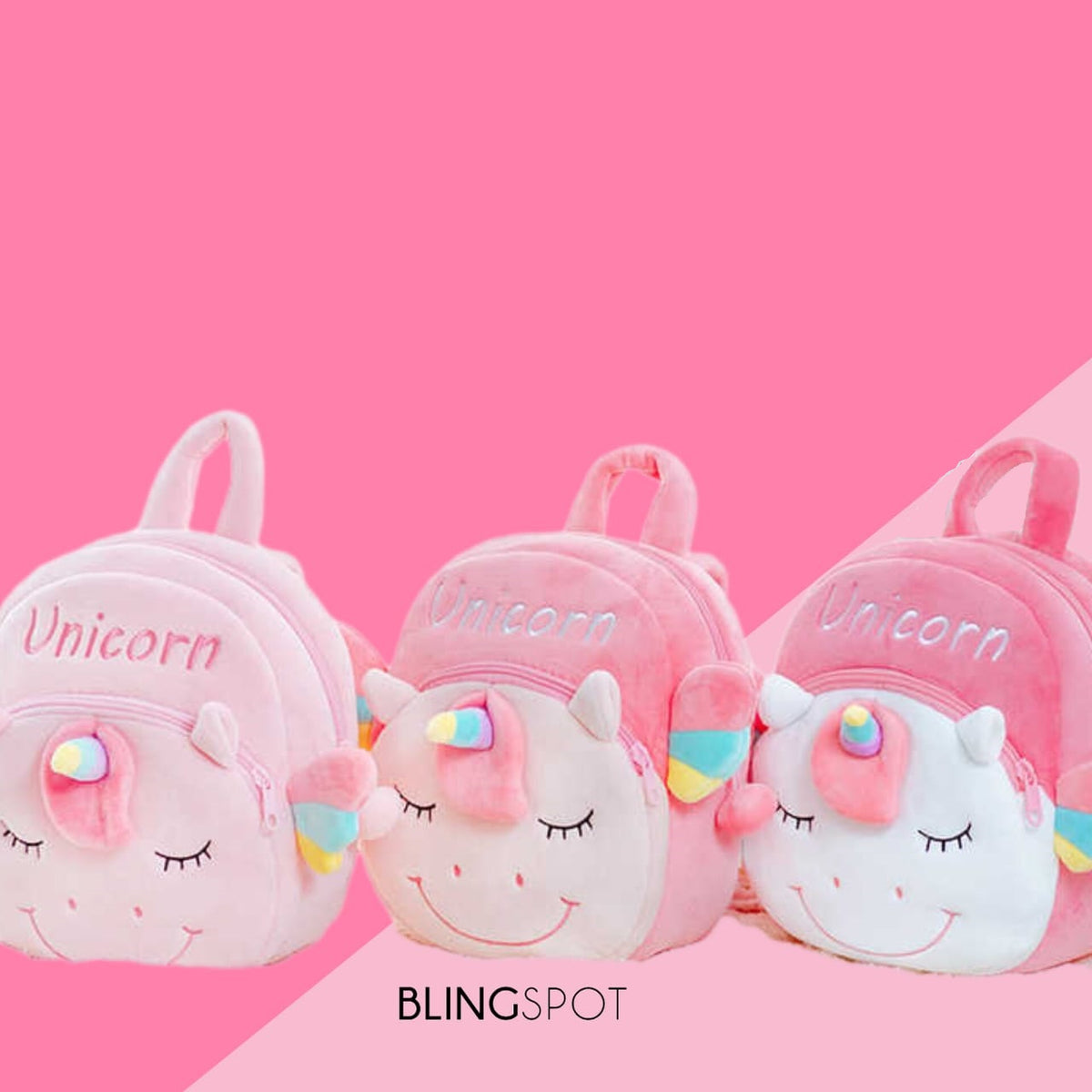 Kids Unicorn Plushie - Bag