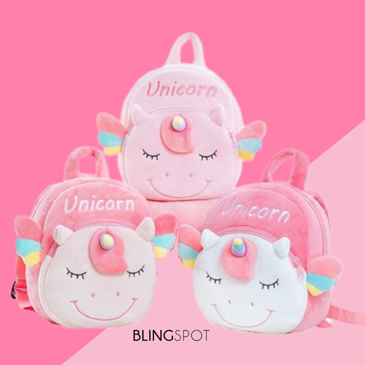 Kids Unicorn Plushie - Bag