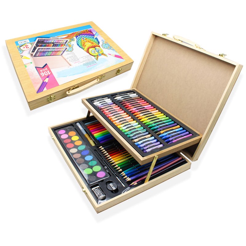 Painting Arts &amp; Crafts Case Artist Drawing Set Of 106