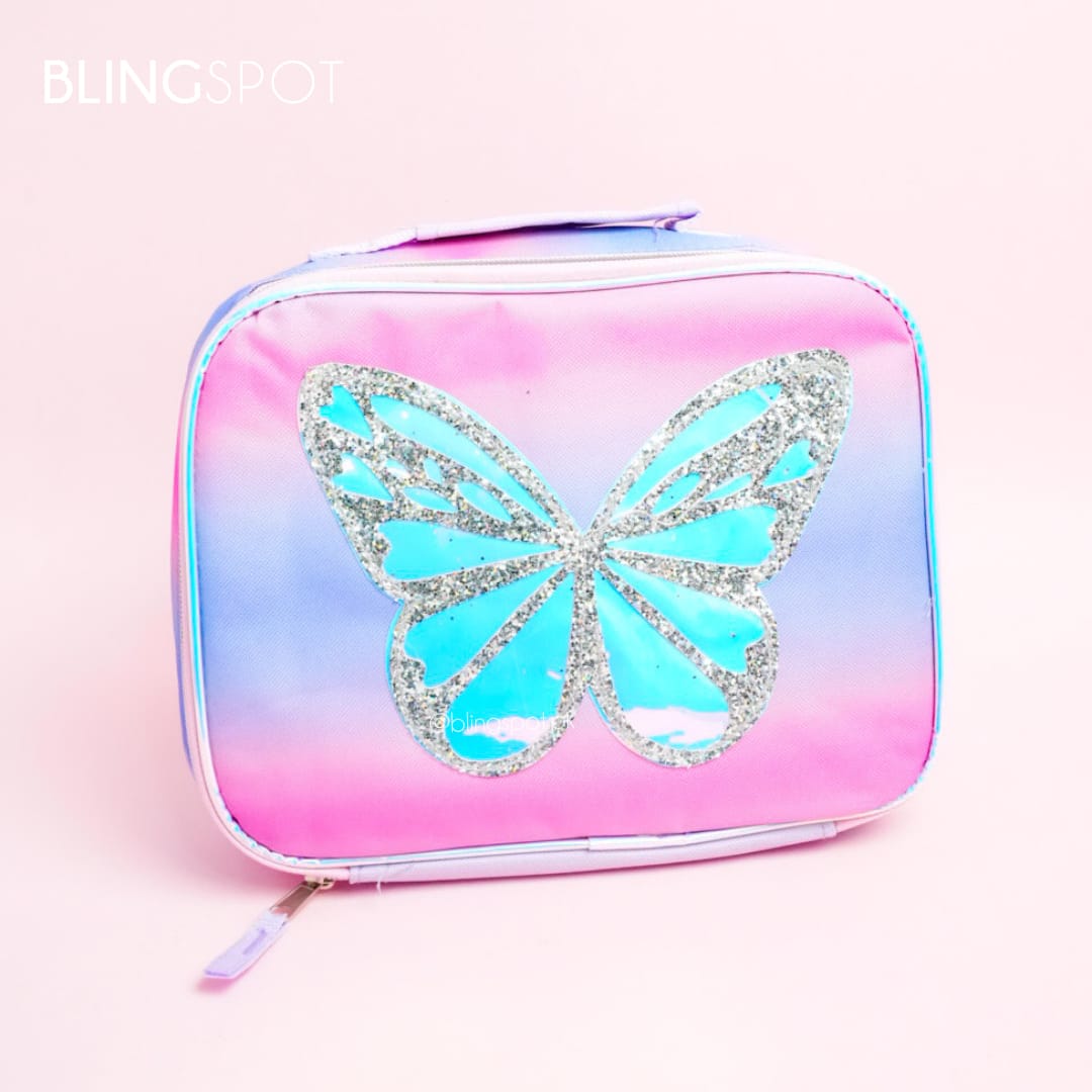 Holo-Neon Butterfly - Large Pouch