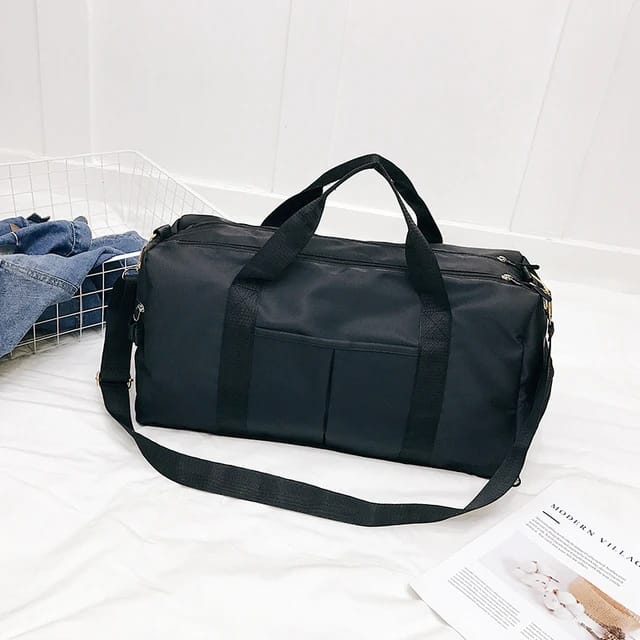 Jet Black - Traveler Luggage Bag