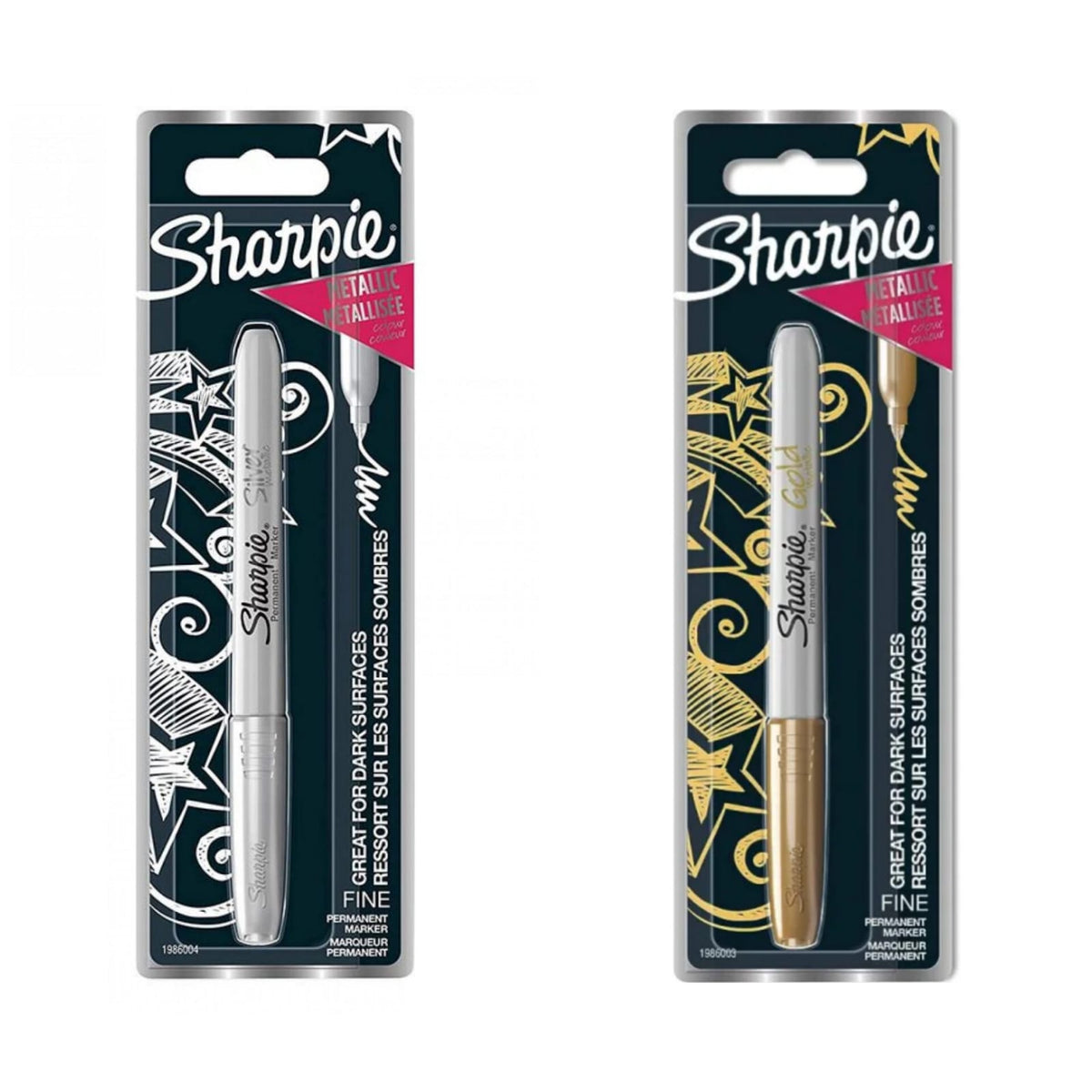Sharpie Assorted Metallic Markers