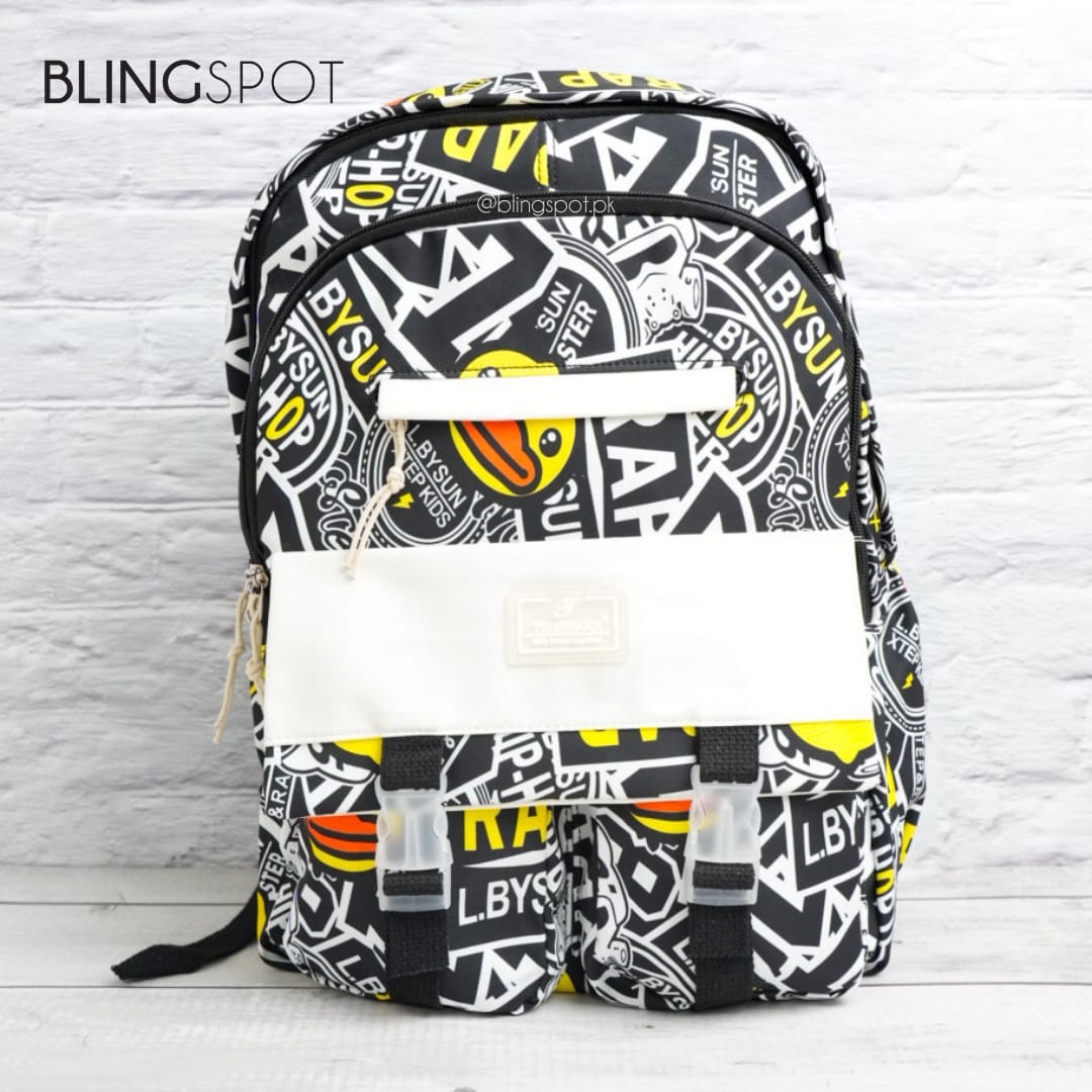 Mixed Design Backpack - Style 2