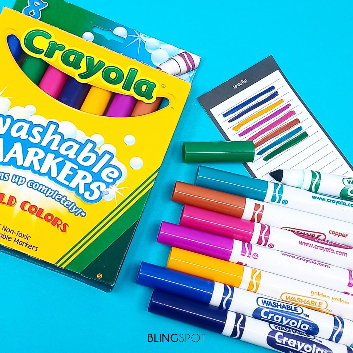 Crayola Washable Markers Bold Colors Set Of 8