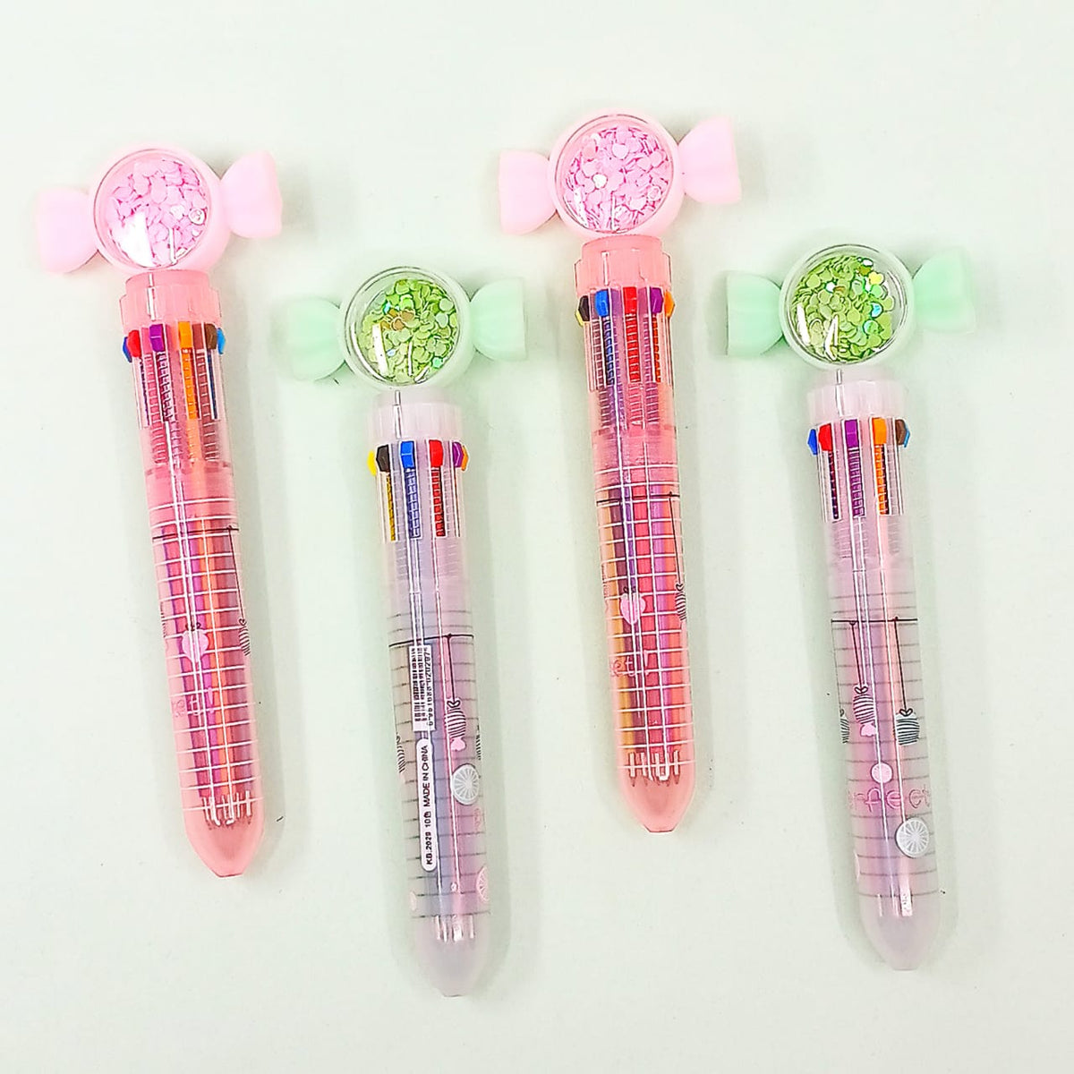 Sweet Candy Multicolored  - Ballpoint Pen 10 in 1