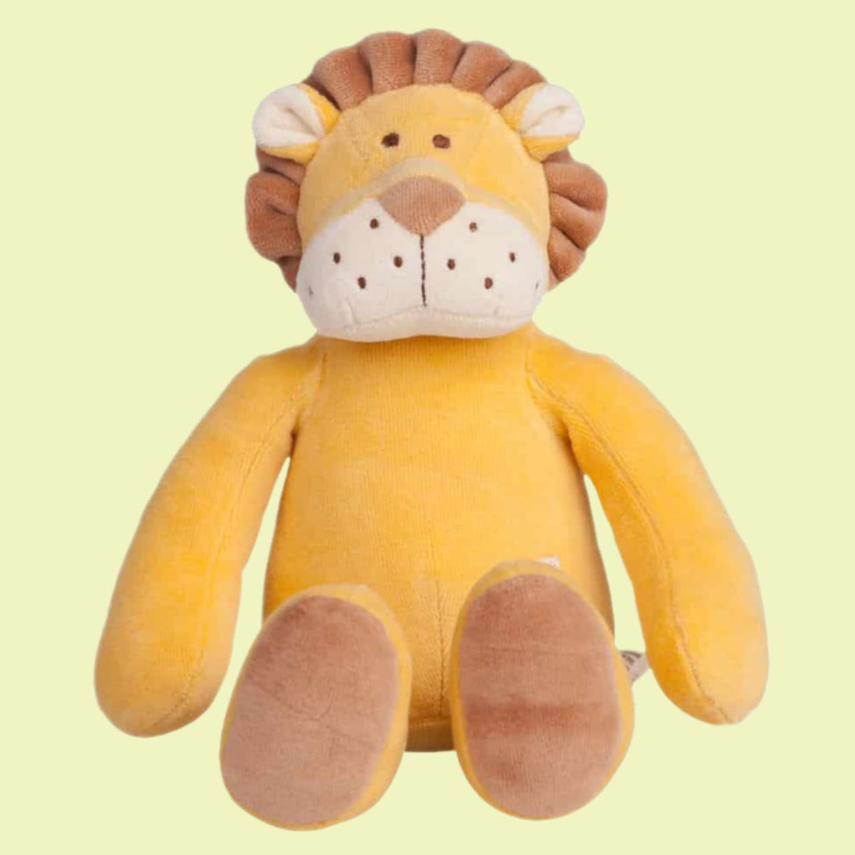 Yellow Lion Plushie Soft Toy