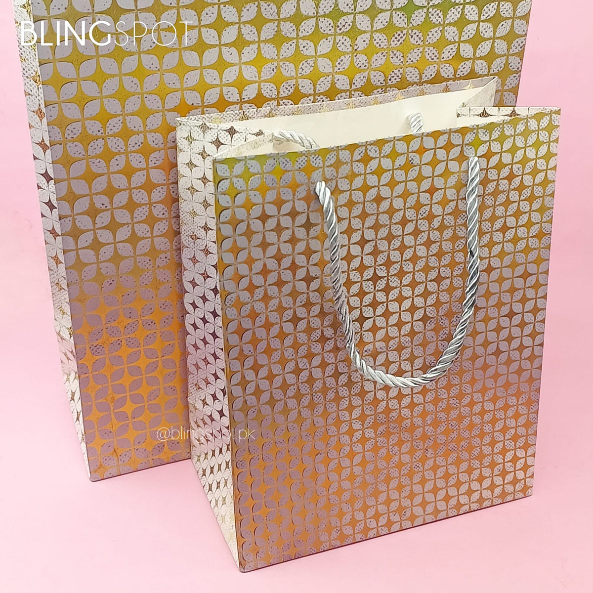 Gold Foiled Chrome -  Gift Bag