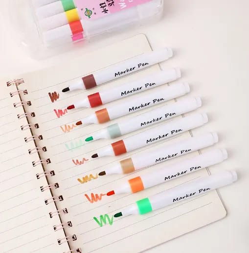 Washable Colors Markers - Set Of 12