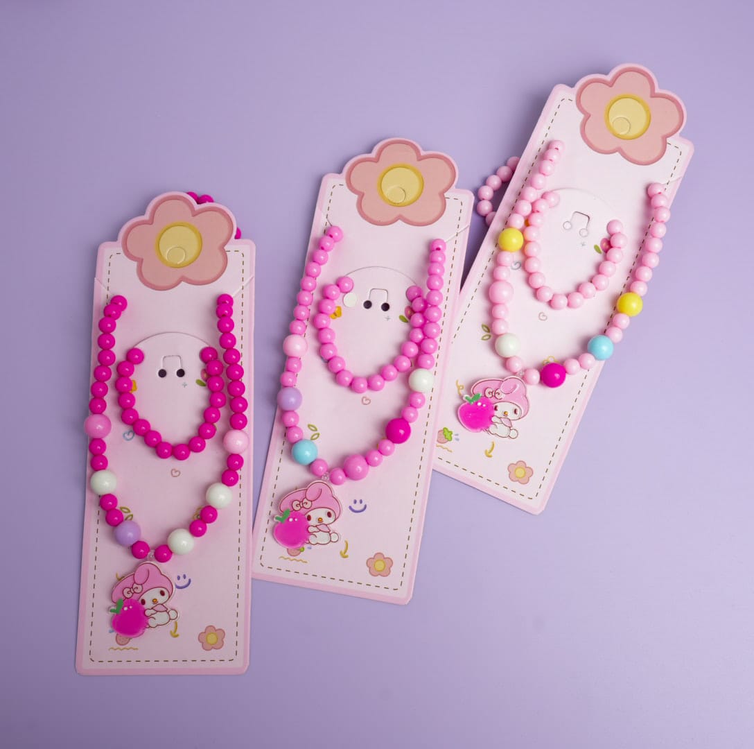 My Melody Beaded Pearl - Jewelry Set