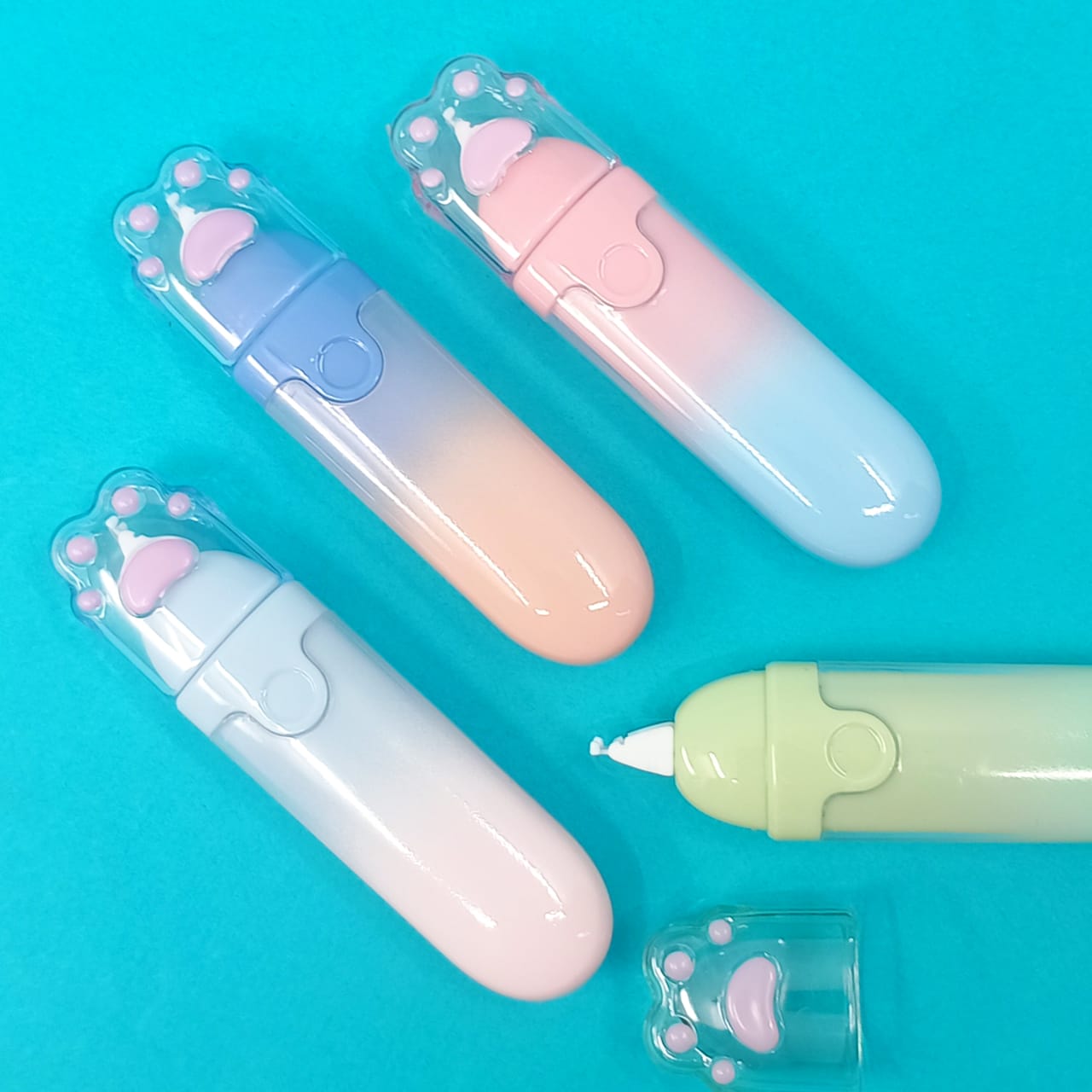 View of Gradient Cat Paw - Correction Tape – The Blingspot Studio