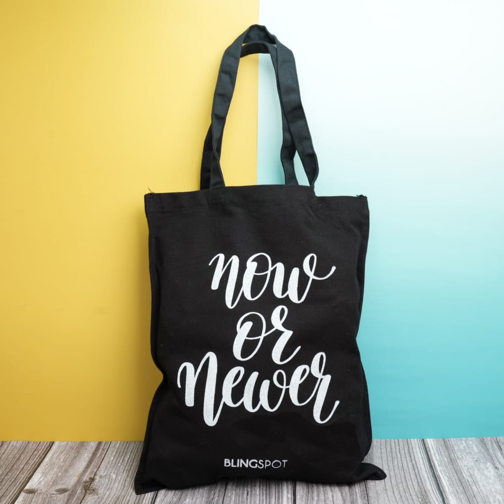Now Or Never - Tote Bag