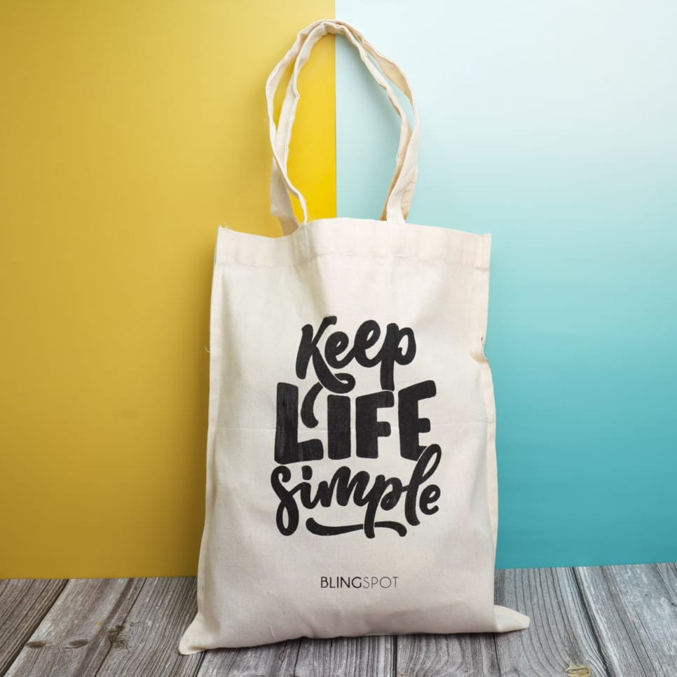 Keep Life Simple  - Tote Bag
