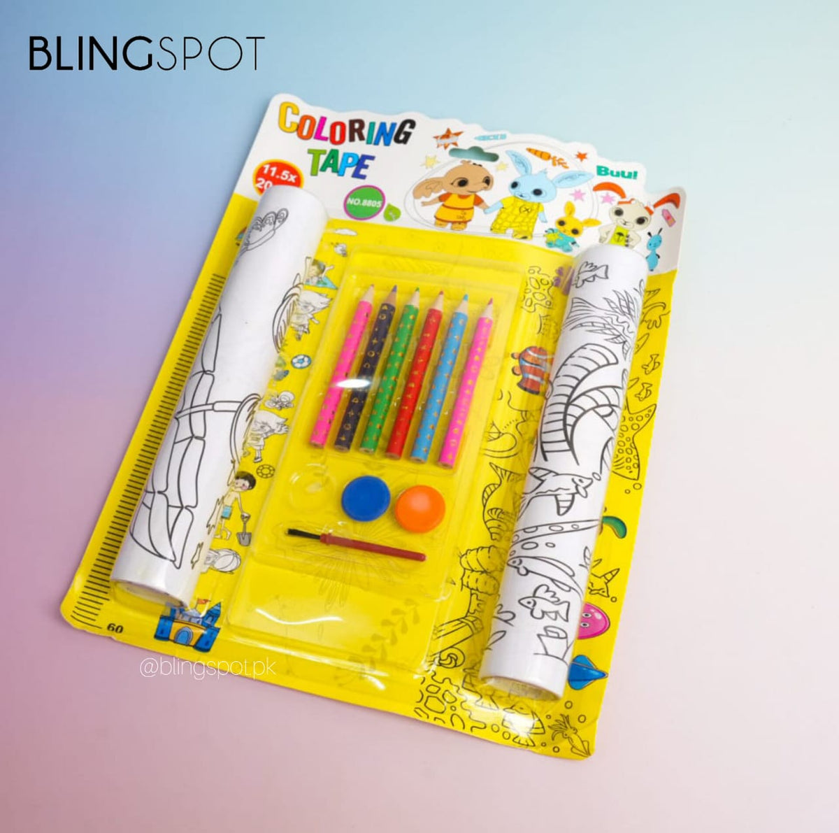 Coloring Tape - Stationery Set Style 2