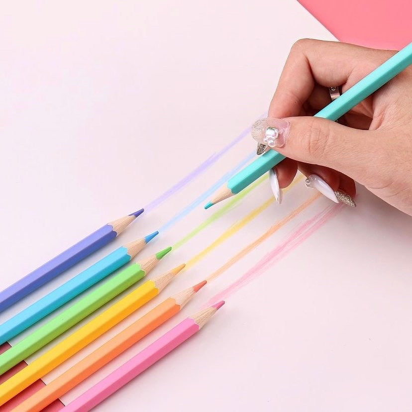 Smooth Pastel Pencils Color - Set Of 12