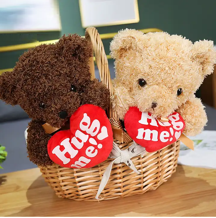 Hug Me Bear Plushie Soft Toy