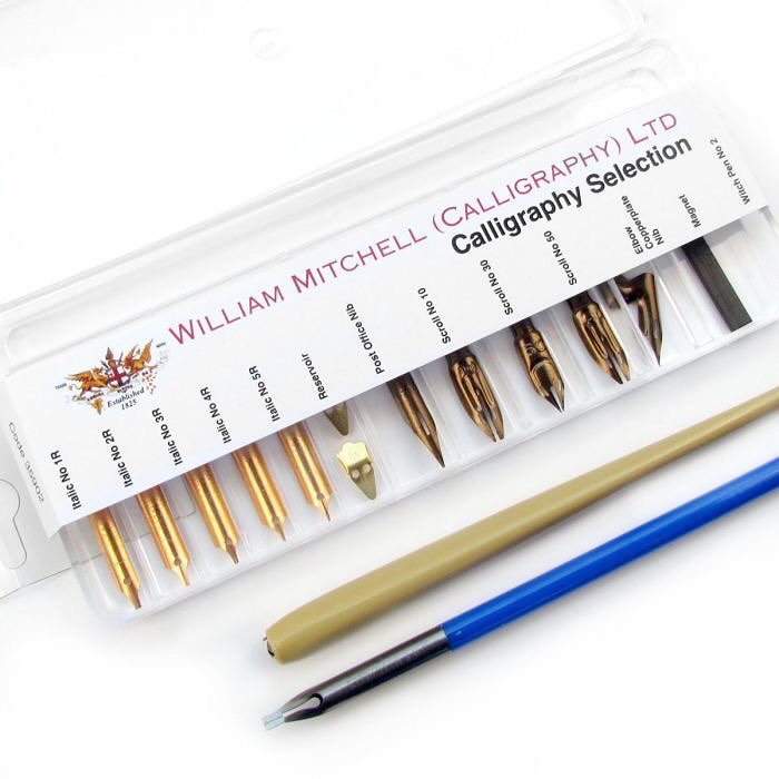 William Mitchell - Calligraphy Selection Set