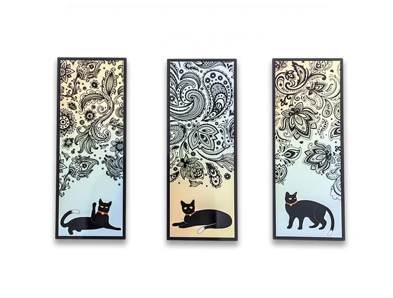 CAT by the Window Designer Bookmark Set of 6