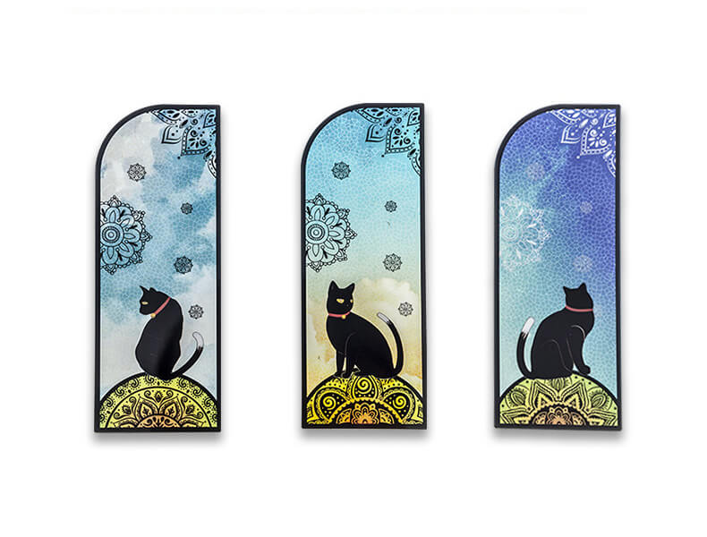 CAT by the Window Designer Bookmark Set of 6