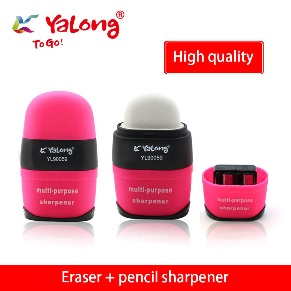 Yalong Sharpener&amp; Eraser ( 2 In 1 ) - Style 1