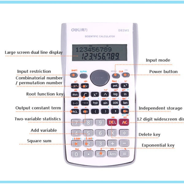 Deli Scientific Calculator Style 3 The Blingspot Studio