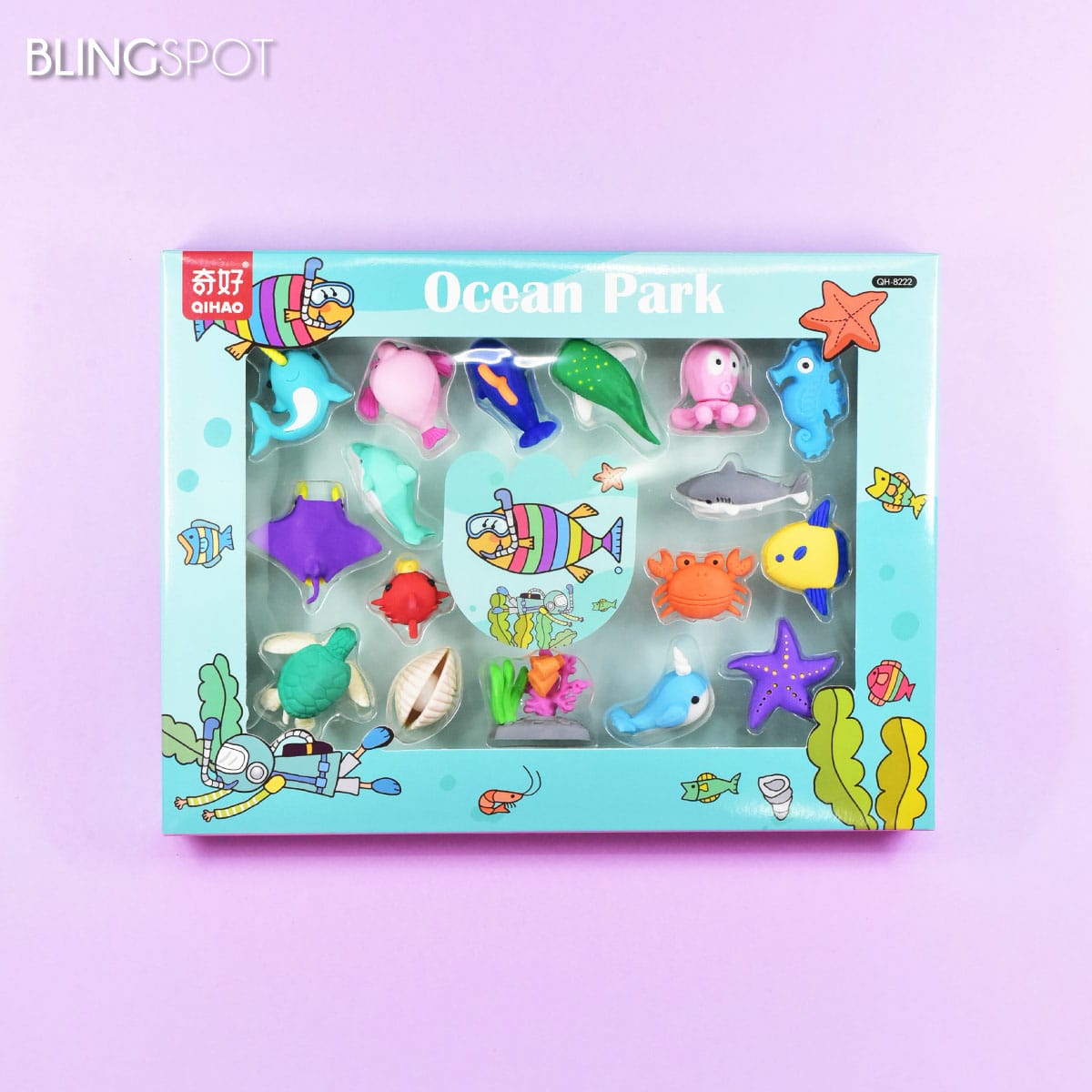 Ocean Park - Eraser Set
