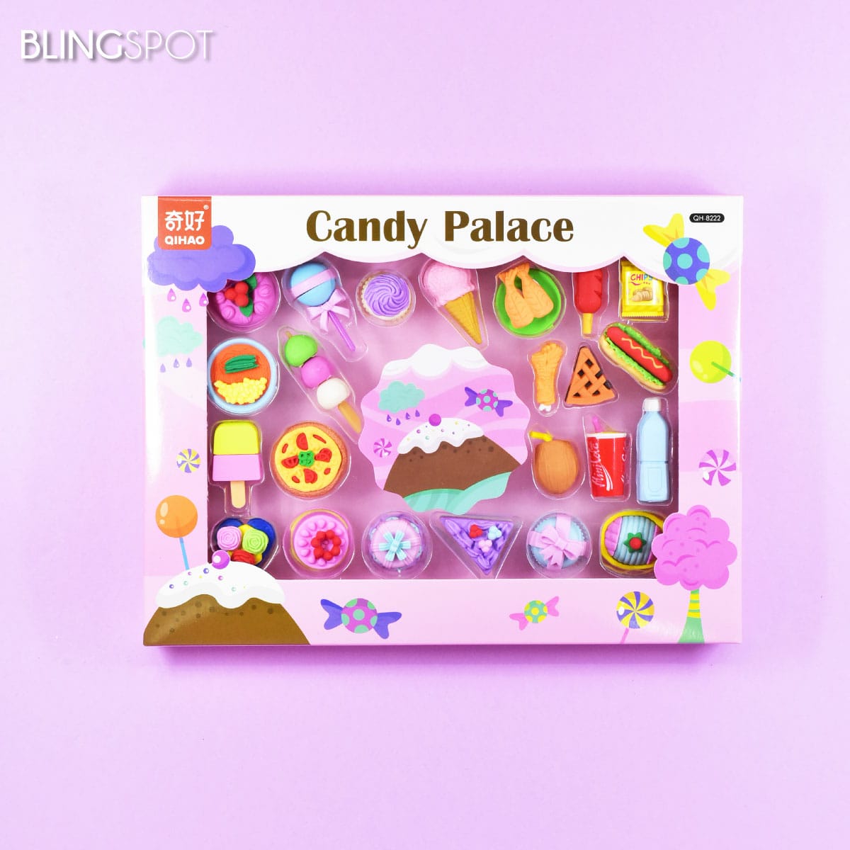 Candy Palace - Eraser Set