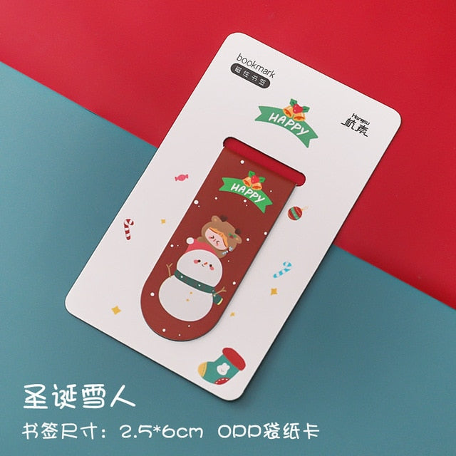 Merry Christmas Magnetic - Bookmark