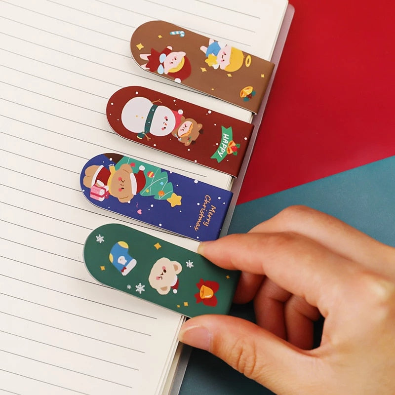 Merry Christmas Magnetic - Bookmark