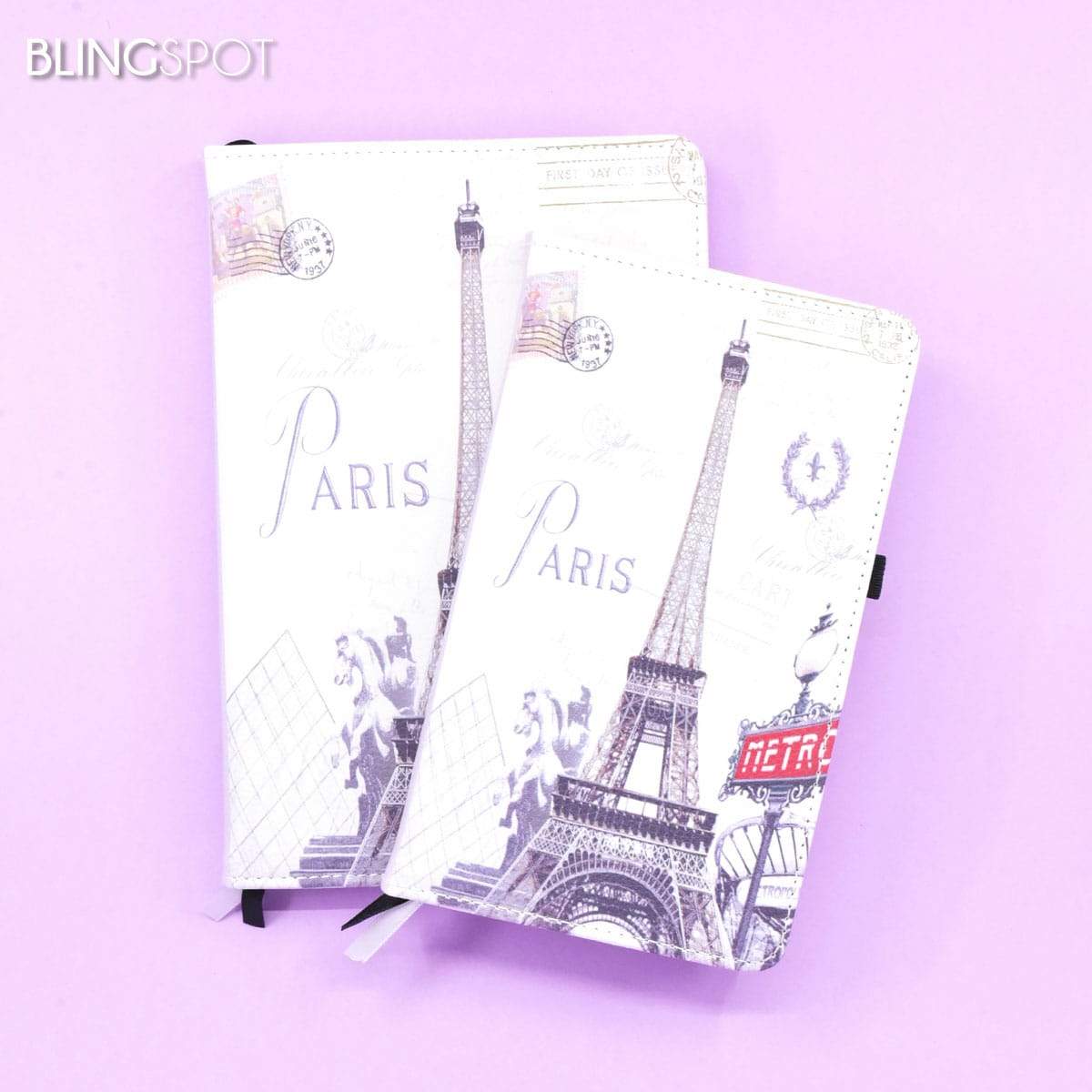 Paris Series Cushioned Cover Journal Style 5 