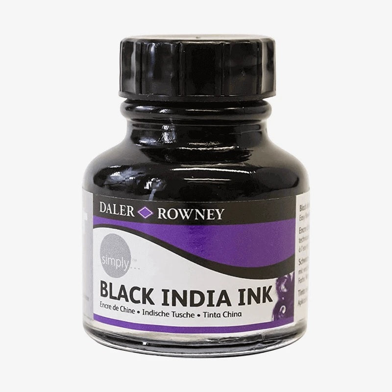 Daler Rowney - Simply Indian ink Black