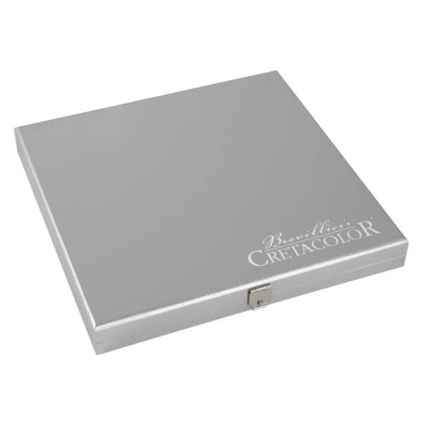 Cretacolor Silver Box Graphite Drawing Set Of 17 Pcs