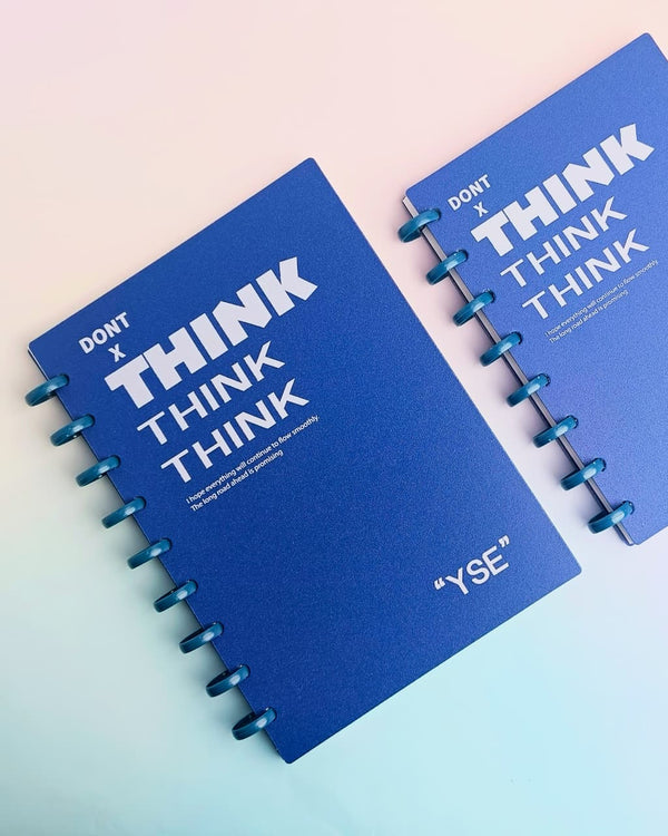 Think Think Spiral - Notebook / Journal A5 / B5