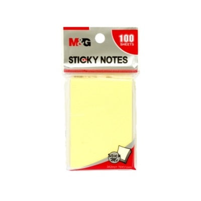 M&G Yellow Notepad - Sticky Note 76x51