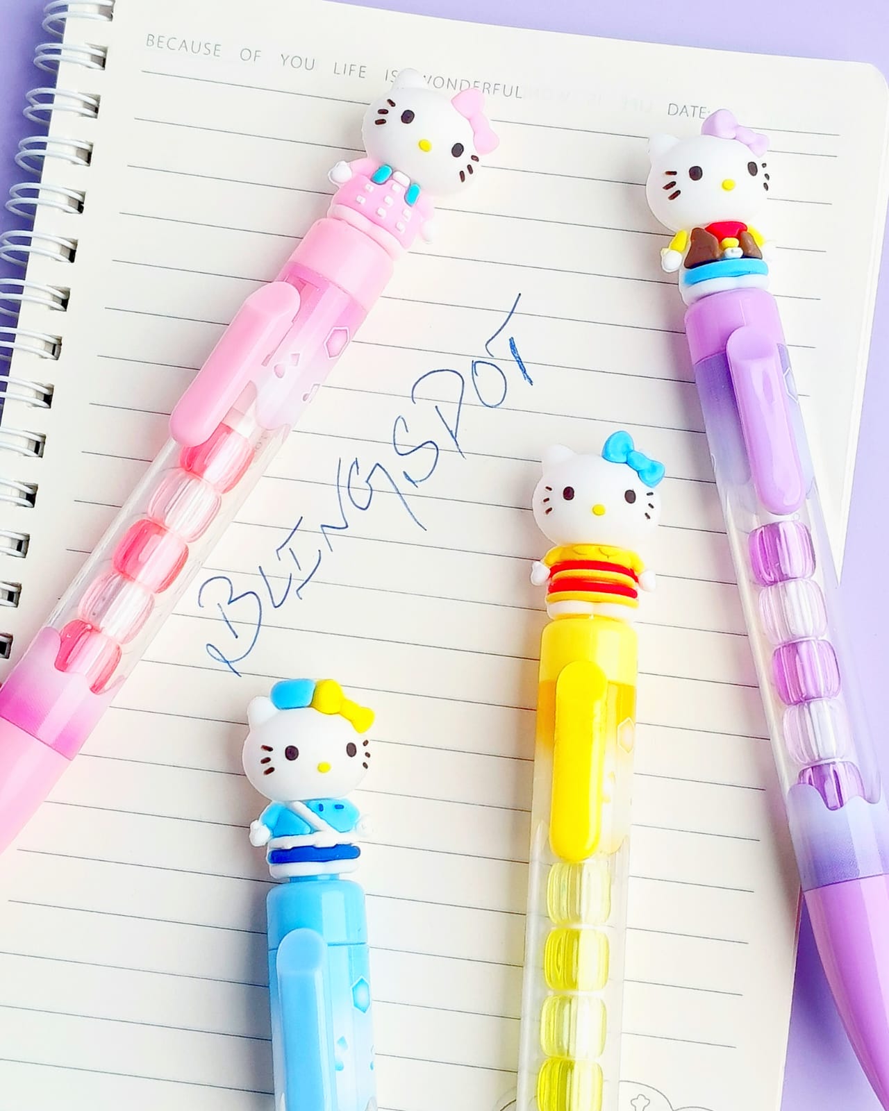 Hello Kitty - Bullet Tip Gel Pen – BLINGSPOT