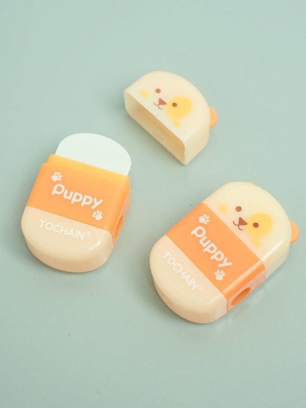 Puppy - Eraser & Sharpener ( 2 in 1 )