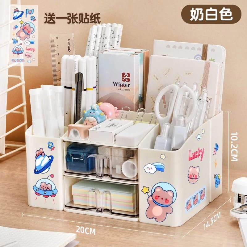 White - Stationery &amp; Fashion Accessories Organizer