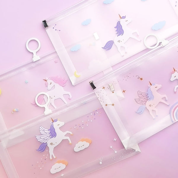 Magical Unicorn Transparent - Pouch