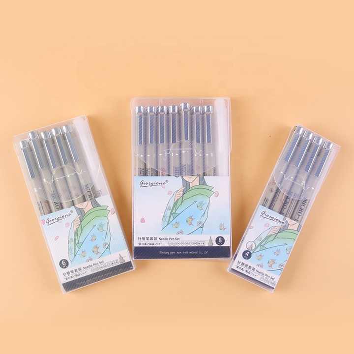 Giorgione Artist Pigma Micron - Needle Pens Set Of 8