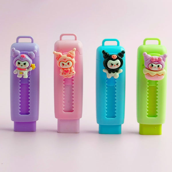 Kuromi Cutter Shaped - Large Eraser