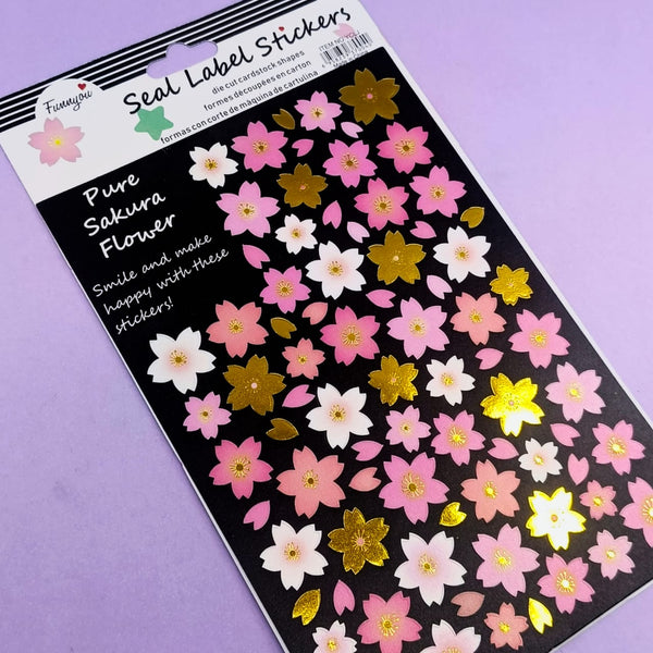 Pure Sakura Flowers - Sticker
