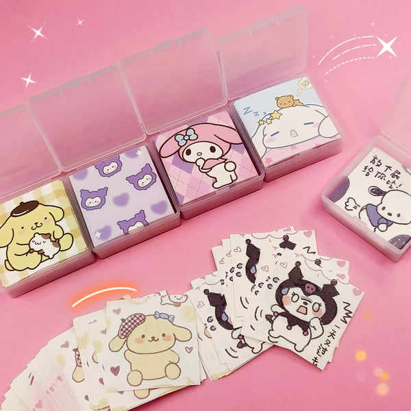 Sanrio Characters Memo Paper  - Scrapbooking Sheets / Sticky Note