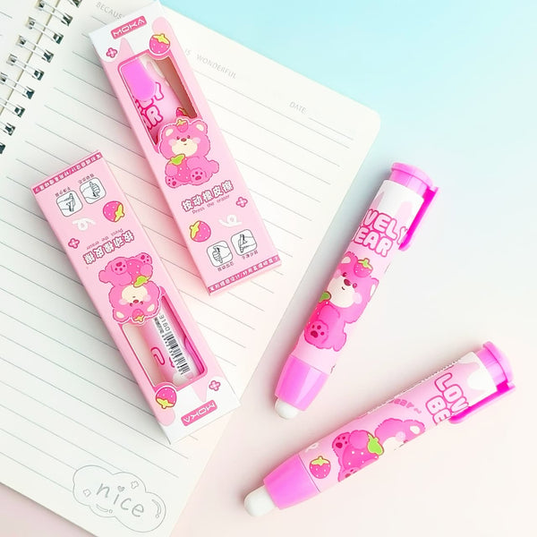 Lotso Bear Pink  - Press Eraser