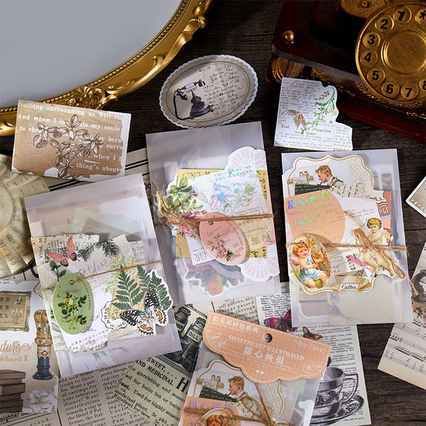 Vintage Record Event - Scrapbooking Sheets