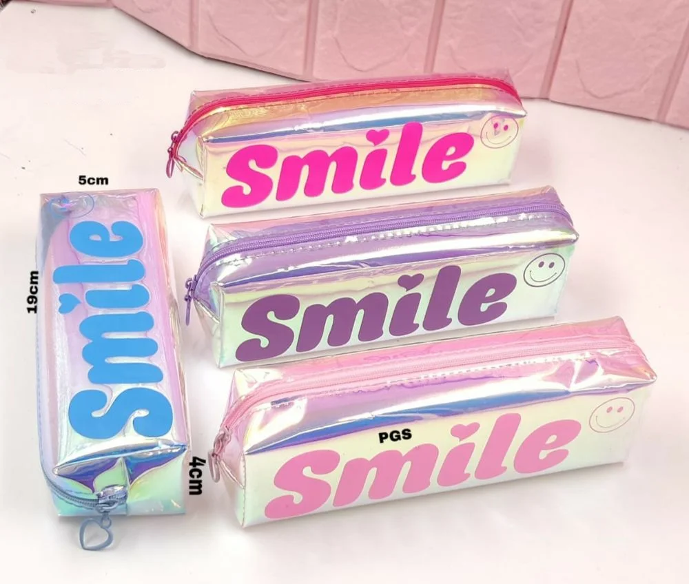 Hollo-Neon Smile  - Pouch