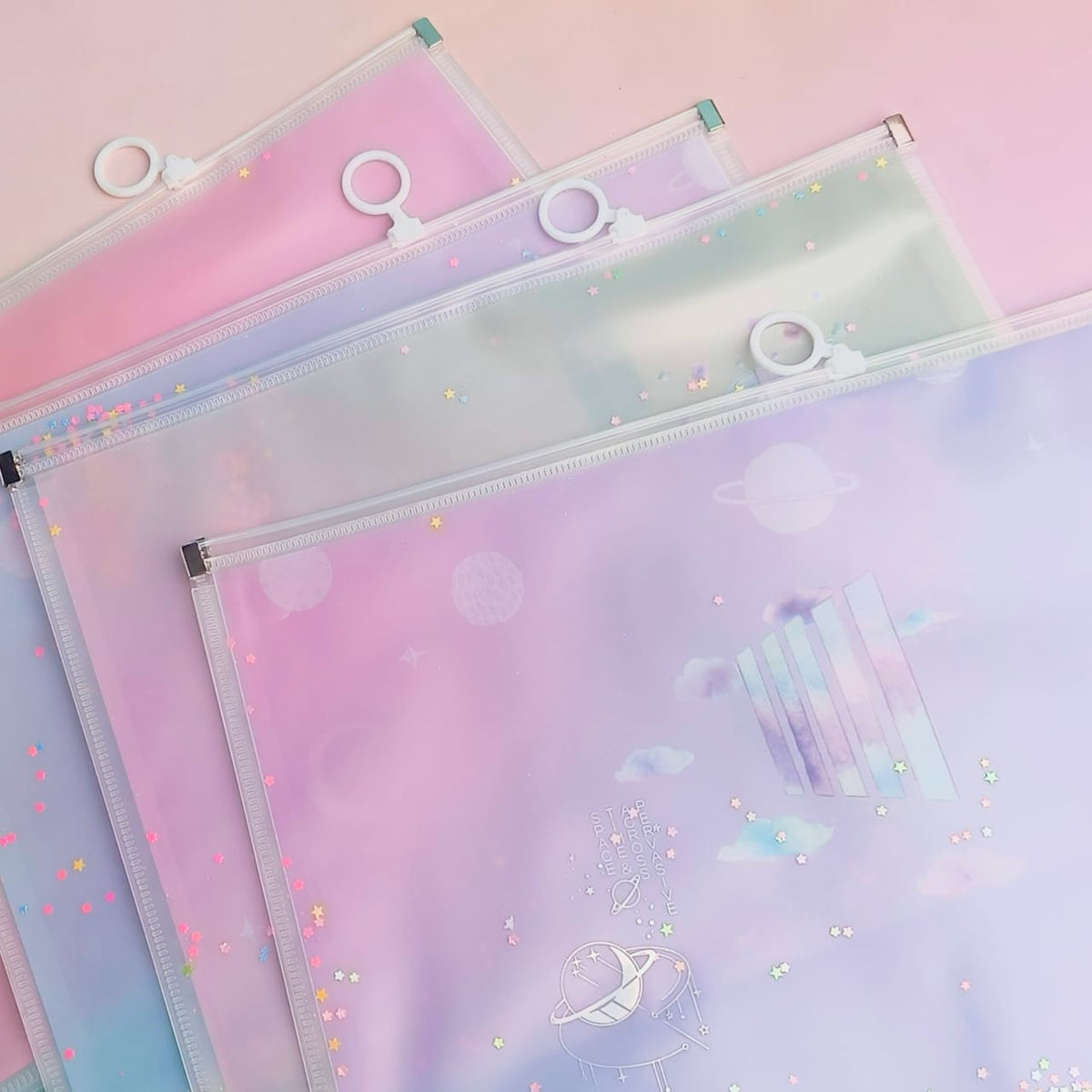 Space Dream  - Document Folder Large Pouch