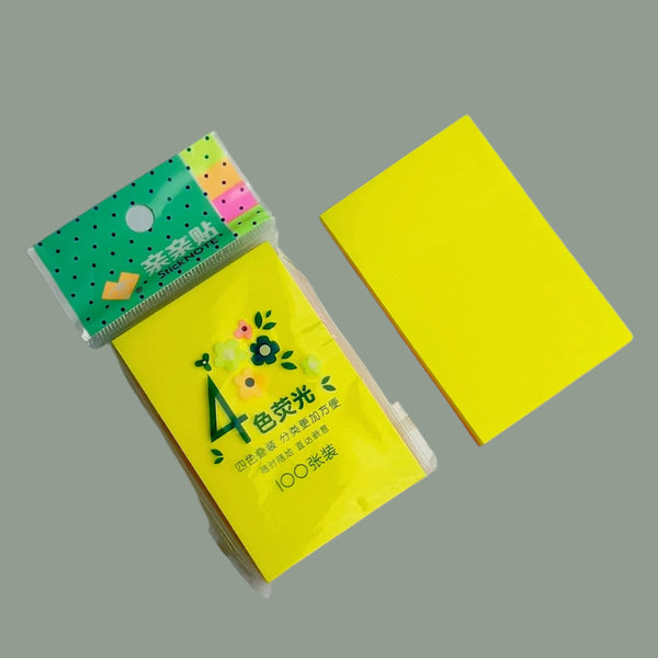 4 Color - Sticky Note 75x50mm ( 100 Sheets )