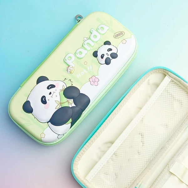 Cute Panda  -  Large Compacity Pouch  Style 3